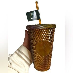 Starbucks 50th Anniversary honey comb tumbler